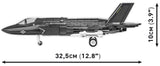 F-35B Lightning II (USAF) 550 - COBI 5829 - 570 Bricks - BRICKTANKS