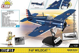 F4F Wildcat Northrop Grumman brick plane model - COBI 5731 - 375 bricks Planes Cobi 