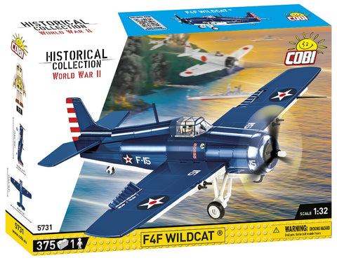 F4F Wildcat Northrop Grumman - COBI 5731 - 375 Bricks - BRICKTANKS