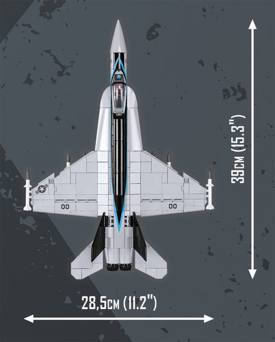 F A 18E Super Hornet Top Gun Maverick brick plane model COBI 5805A