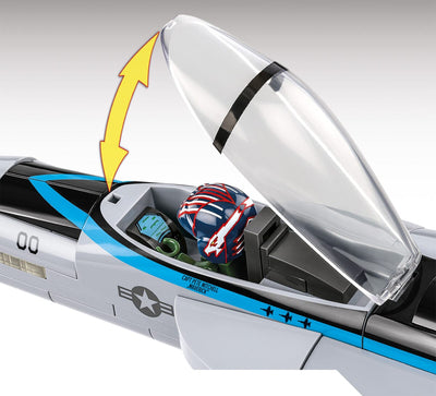 F/A-18E Super Hornet 'Top Gun: Maverick' - COBI 5805A - 560 brick fighter aircraft Planes Cobi 