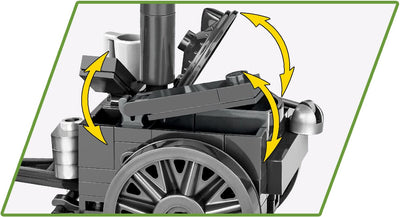 Field Kitchen HF.14 - COBI 2290 - 130 Bricks Other Military Cobi 