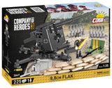 Flak 88 - Company of Heroes 3 - COBI 3047 - 220 Bricks - BRICKTANKS