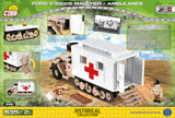 Ford V3000S Maultier - COBI 2518 - 535 brick tracked ambulance - BRICKTANKS