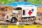Ford V3000S Maultier - COBI 2518 - 535 brick tracked ambulance - BRICKTANKS