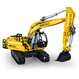 Fully Functional Excavator RC - CADA C61082W - 1702 Bricks - BRICKTANKS