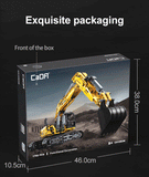 Fully Functional Excavator RC - CADA C61082W - 1702 Bricks - BRICKTANKS