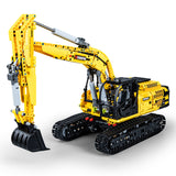 Fully Functional Excavator RC - CADA C61082W - 1702 Bricks - BRICKTANKS