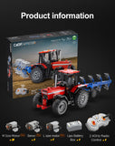 Fully Functional Farm Tractor RC - CADA C61052W - 1675 Bricks - BRICKTANKS