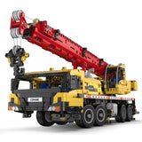 Fully Functional Mobile Crane RC - CADA C61081W - 1831 Bricks - BRICKTANKS