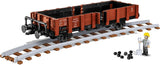 German Railway Guterwagen TYP OMMR 32 LINZ brick model - COBI 6285 - 537 bricks Toys & Games Cobi 