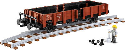 German Railway Guterwagen TYP OMMR 32 LINZ brick model - COBI 6285 - 537 bricks Toys & Games Cobi 