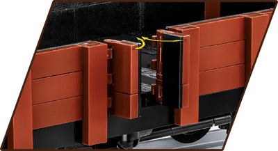 German Railway Guterwagen TYP OMMR 32 LINZ brick model - COBI 6285 - 537 bricks Toys & Games Cobi 