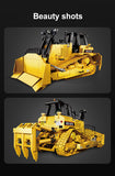 Goliath Bulldozer RC - CADA C61056W - 2826 Bricks - BRICKTANKS