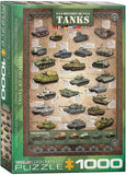 History of Tanks-1000 piece puzzle - BRICKTANKS