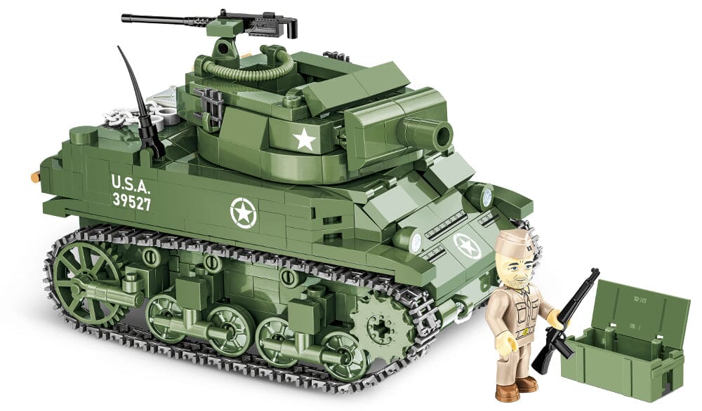 H.M.C M8 Scott brick tank model - COBI 2279 - 525 bricks – BRICKTANKS
