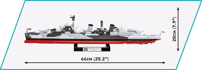 HMS Belfast - COBI 4844 - 1517 Bricks - BRICKTANKS
