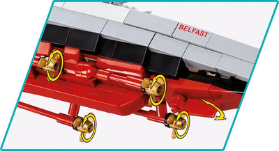 HMS Belfast - COBI 4844 - 1517 Bricks - BRICKTANKS