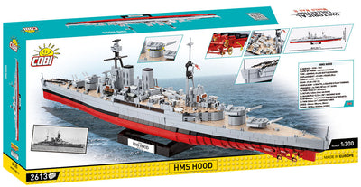 HMS HOOD - COBI 4830 - 2613 bricks - BRICKTANKS