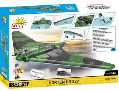 Horton HO 229 brick plane model- COBI 5757- 953 bricks Planes Cobi 