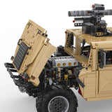 Humvee Off Road Vehicle RC - CADA C61036W - 3935 Bricks - BRICKTANKS