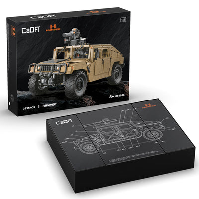 Humvee Off Road Vehicle RC - CADA C61036W - 3935 Bricks - BRICKTANKS