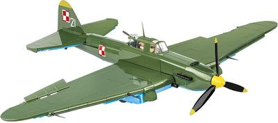 Ilyushin II 02 Sturmovik MWP 623 brick plane model - COBI 5744- 636 bricks Planes Cobi 
