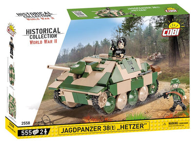 Jagdpanzer 38 (Hetzer) - COBI 2558 - 540 bricks - BRICKTANKS