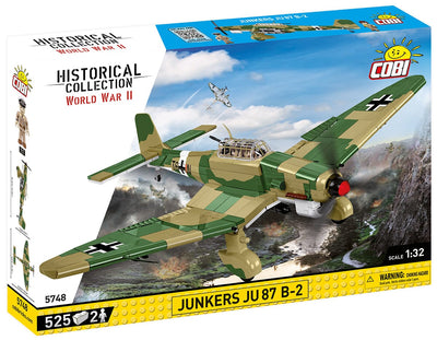 Junkers JU 87 B-2 brick plane model - COBI 5748 - 521 bricks Planes Cobi 