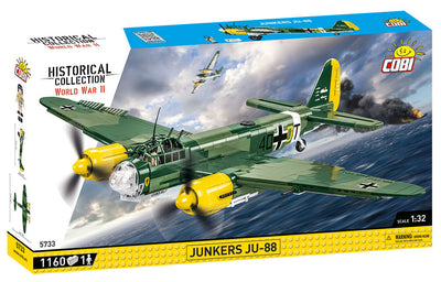 Junkers JU-88 - COBI 5733 - 1160 Bricks - BRICKTANKS