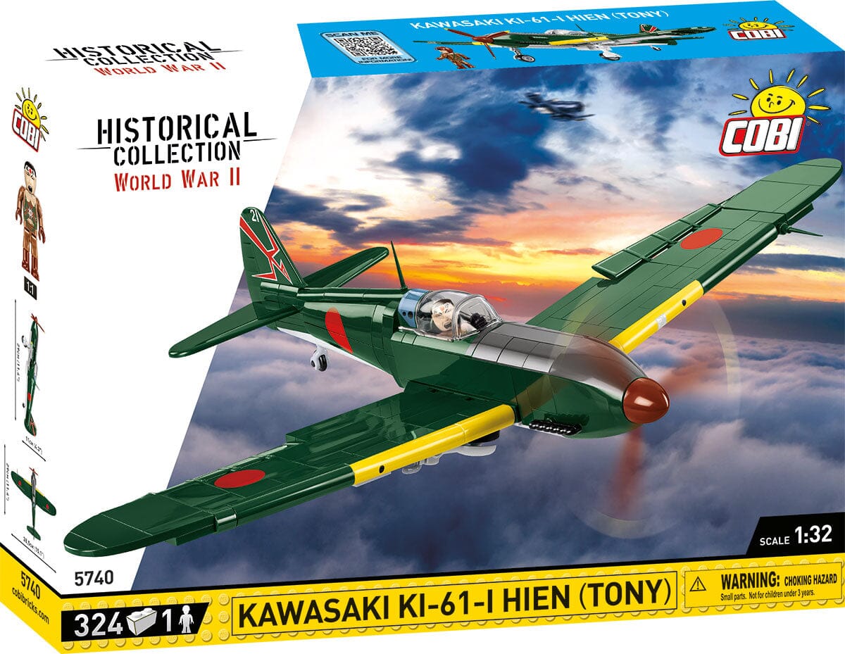 Kawasaki KI 61 I Hien Tony brick plane model COBI 5740