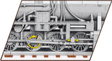 Kriegslokomotive Baureihe locomotive with coal wagon - COBI 6281 - 2503 brick train Toys & Games Cobi 