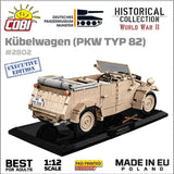 Kubelwagen - Typ 82 - COBI 2802 - 1530 brick utility vehicle Executive Edition car Cobi 