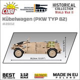 Kubelwagen - Typ 82 - COBI 2802 - 1530 brick utility vehicle Executive Edition car Cobi 