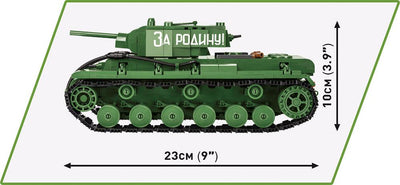 KV-1 - COBI 2555 - 656 Bricks - BRICKTANKS