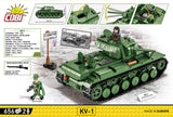 KV-1 - COBI 2555 - 656 Bricks - BRICKTANKS