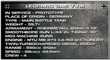 LEOPARD 2A5 TVM (Test Bed) - COBI 2620 - 945 Bricks - BRICKTANKS