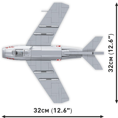 LIM - 1 (MiG-15SB) - Polish Air Force 1952 - COBI 5822 - 504 Bricks - BRICKTANKS