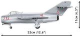 LIM - 1 (MiG-15SB) - Polish Air Force 1952 - COBI 5822 - 504 Bricks - BRICKTANKS