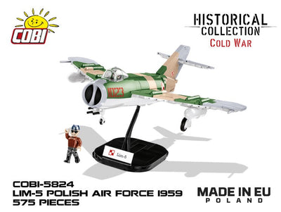 LIM-5 Polish Air Force 1959 - COBI 5824 - 575 Bricks - BRICKTANKS