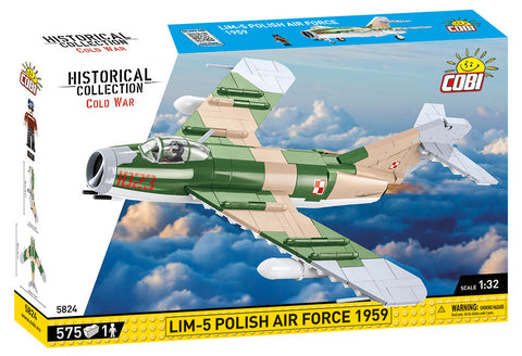 LIM-5 Polish Air Force 1959 - COBI 5824 - 575 Bricks - BRICKTANKS