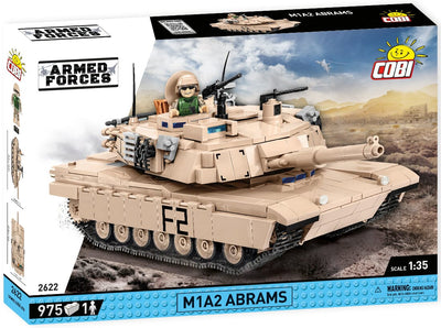 M1A2 Abrams - COBI 2622 - 975 Bricks - BRICKTANKS