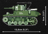 M3 Stuart - Company of Heroes 3 - COBI 3048 - 488 Bricks - BRICKTANKS