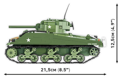 M4A3 Sherman - COBI 2570 - 838 Bricks - BRICKTANKS