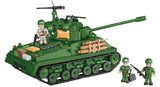 M4A3E8 Sherman (Easy Eight)- COBI 2533 - 745 brick medium tank - BRICKTANKS