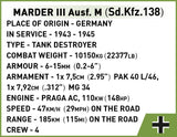 Marder III Ausf. M - COBI 2282 - 367 Brick Tank - BRICKTANKS