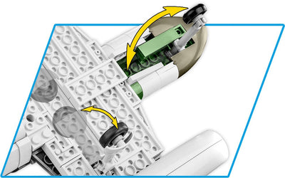 Messerschmit ME 262A 1A brick plane model - COBI 5721 - 390 bricks Planes Cobi 