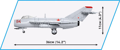 MIG-17 "Fresco" Cold War - COBI 5823 - 568 Bricks - BRICKTANKS