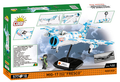 MIG-17 NATO Code F - COBI 2424 - 577 Bricks - BRICKTANKS