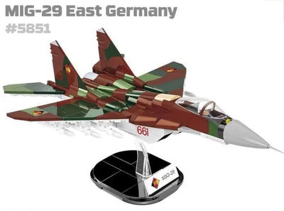 MIG 29 DDR brick plane model - COBI 5851 - 590 bricks Planes Cobi 